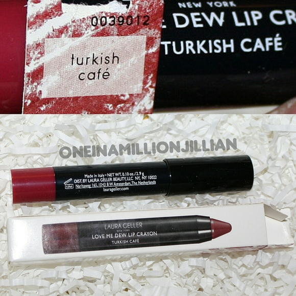 Laura Geller Love Me Dew Lip Crayon - Turkish Cafe - Picture 3 of 4